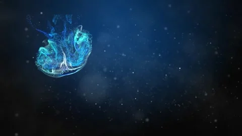 Abstract background animation Stock Footage 263409824