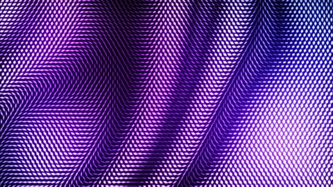 Abstract background animation of form particulars with wavy effect Stock Footage 266820680