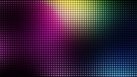 Abstract background animation of form particulars with fractal wavy effect Stock Footage 274186557