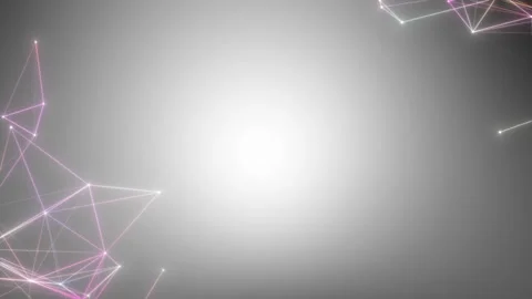 Abstract background with animation of geometric shapes. Background for speeches Stock Footage 113128859