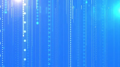 Abstract background animation with glittering  particles and shooting golden Stock Footage 310687513