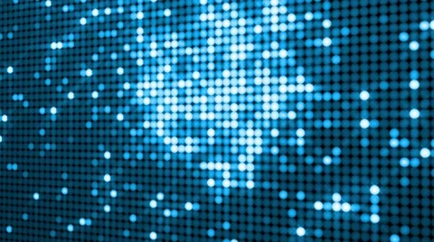 Abstract background with animation of glowing dots. Spangle Glitter background Stock Footage 68750402