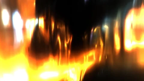 Abstract Background Animation With Glowing Lights Stock Footage 305672115