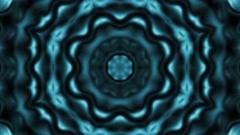 Abstract Background Animation Kaleidoscope Loopable Video stock 137479109