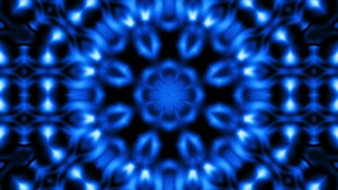 Abstract Background Animation Kaleidoscope Loopable Video stock 137480908