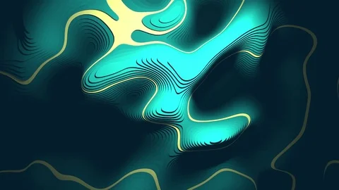 Abstract Background Animation - Landscape Video stock 70422580