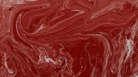 Abstract background Animation liquid ink marble combination maroon color Stock Footage 311683563