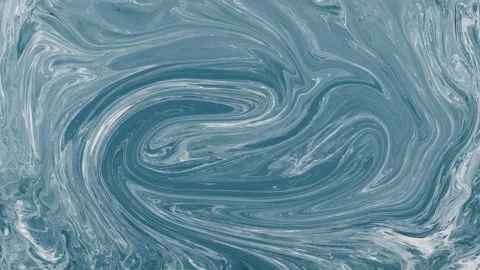 Abstract background Animation liquid ink marble combination of sea blue colo Stock Footage 311683571