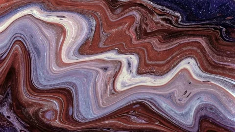 Abstract background Animation liquid ink marble combination color gradation  Stock Footage 311702900