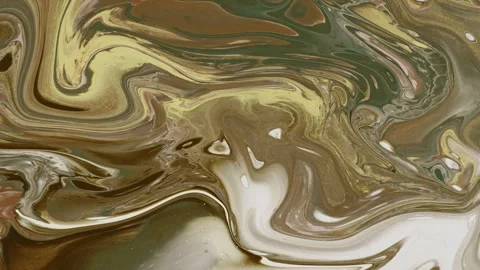 Abstract background Animation liquid ink marble combination brown mud Видео 311842062