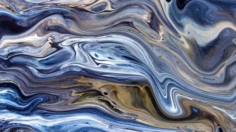 Abstract background Animation liquid ink marble river stone motif 動画素材 311842087