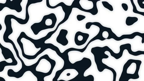 Abstract background with animation of morphing shapes. Stock Footage 159510869