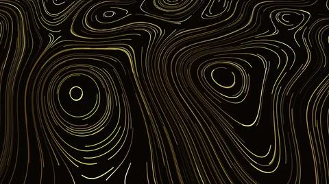 Abstract background with animation of morphing shapes, seamless loop. Motion Stock Illustration