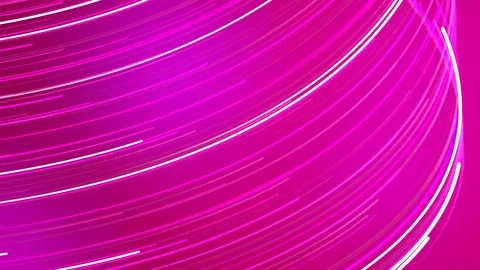 Abstract background with animation moving of curved lines. Stock Footage 107090214