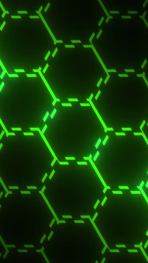 Abstract background with animation moving of dark surface with glowing track of Stock Footage 283286725