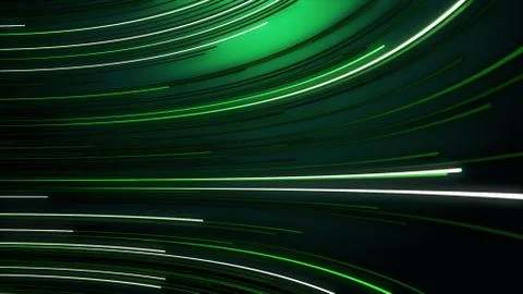 Abstract background with animation moving of lines for fiber optic network. Stock Illustration