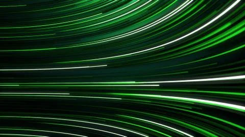 Abstract background with animation moving of lines for fiber optic network. Stock Illustration