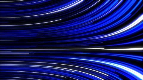 Abstract background with animation moving of lines for fiber optic network. Stock Illustration