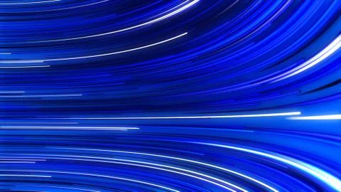 Abstract background with animation moving of lines for fiber optic network. Stock Illustration