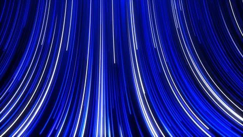 Abstract background with animation moving of lines for fiber optic network. Stock Illustration