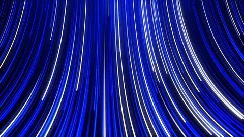 Abstract background with animation moving of lines for fiber optic network. Stock Illustration