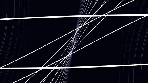 Abstract background with animation moving of lines. Lines are growing and moving Stock Illustration