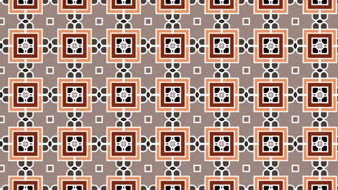 Abstract background animation of multicolored checkered pattern and trendy Stock Footage 201677331