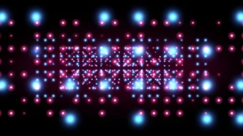 Abstract background animation neon glow geometry light flashes loop Stock-Footage 126891928