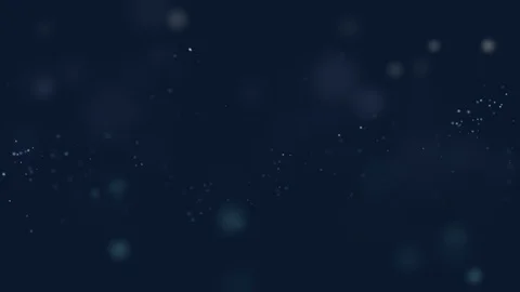 Abstract background animation with particles floating Stock Footage 97699062