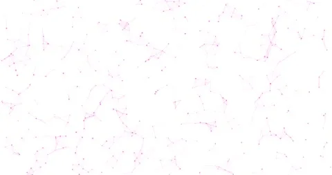 Abstract background animation of pink dots connected by lines for a web. Mode Stock Footage 146259777