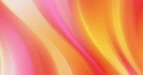 Abstract background animation red pink yellow gradient fluid line wave Stock Footage 227377762