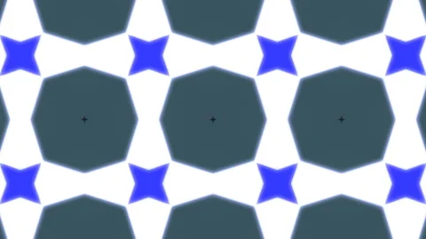 Abstract background with animation of rotation retro patterns Vídeos de archivo 98219304