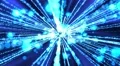 Abstract background animation shining light rays particles energy waves loop 4k or 4k+ Resolution