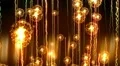 Abstract background animation shining light rays particles energy waves loop HD Footage