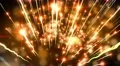 Abstract background animation shining light rays particles energy waves loop 4k or 4k+ Resolution