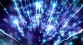 Abstract background animation shining light rays particles energy waves loop 4k or 4k+ Resolution