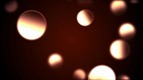 Abstract background with animation slow motion of delicate circle bokeh lights Stock Footage 86972245