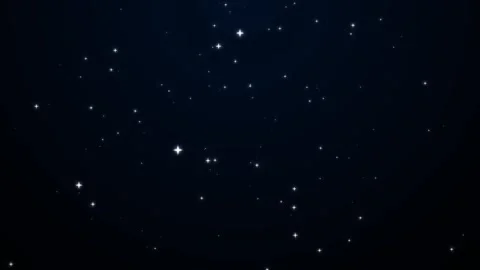 Abstract background animation stars looping Video stock 309610218