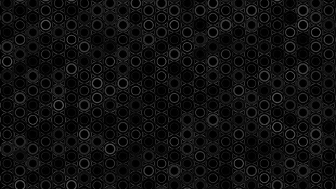 Abstract background with animation of wave mosaic of Circles Stock Footage 84969839