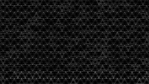 Abstract background with animation of wave mosaic of Triangles Stock Footage 85164611
