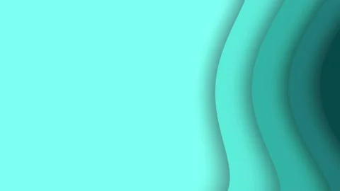 Abstract background with animation of waves Stock Footage 235961677