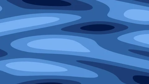 Abstract background with animation of waves Stock Footage 235961682