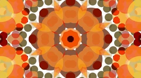 Abstract background animation for your projects. Smooth changing kaleidoscope. S Stock Footage 49192021