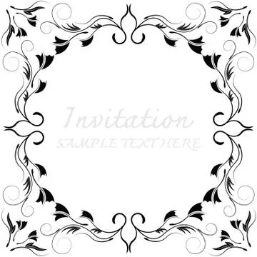 Abstract background with antique Stock Illustration