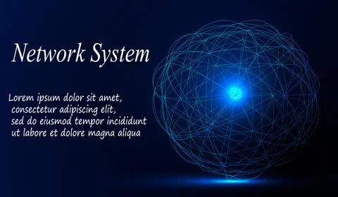 Abstract Background Array and Lines. Connection Structure. Geometric Modern T Stock Illustration