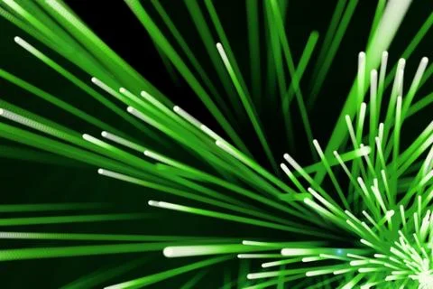 Abstract Background, array with dynamic particles. 3d technology style. 3d Stock Illustration