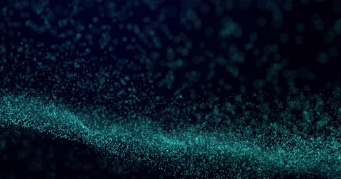 Abstract Background with an Array Of Particles. Animated Splash Screen Stock Footage 153537109