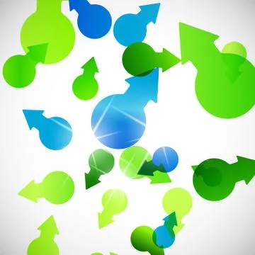 Abstract background: arrow Stock Illustration