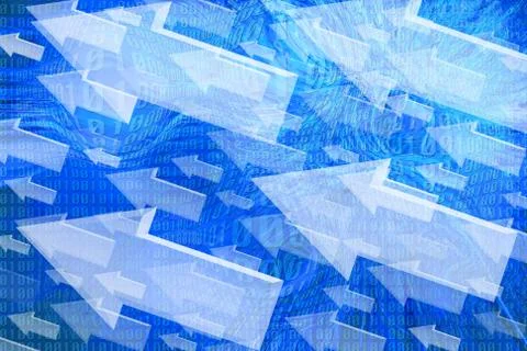 Abstract background arrow Stock Illustration