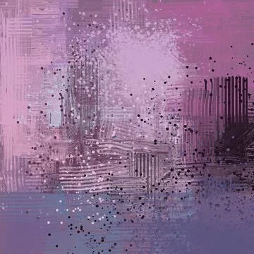 Abstract background art. Brushstrokes on canvas. Digital backdrop texture. Illustrazione stock